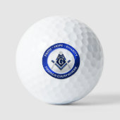 Freimaurer-Golfbälle Golfball (Vorderseite)