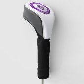 Freimaurer-Golfkopfabdeckung Lila Golf Headcover (angewinkelt)