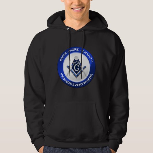Freimaurer Hoodie - Männer (Vorderseite)