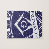 Freimaurer Illuninati All-sehendes Auge Puzzle (Horizontal)