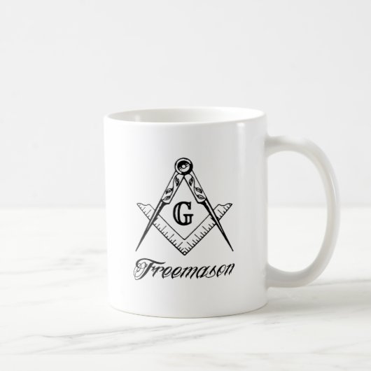 Freimaurer Kaffeetasse (Rechts)