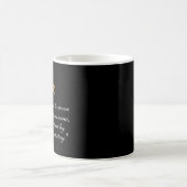 Freimaurer Kompass für Schwarz und Weiß Kaffeetasse (Mittel)
