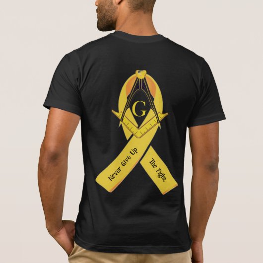 Freimaurer Krebs T-Shirt (Rückseite)