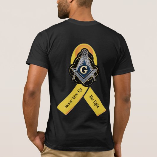 Freimaurer Krebs T-Shirt (Rückseite)