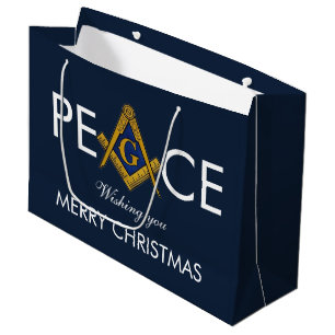 Freimaurer Maurer Freimaurer Weihnachten Große Geschenktüte