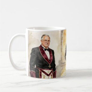 Freimaurer Meister Maurer Zirkel Kaffeetasse