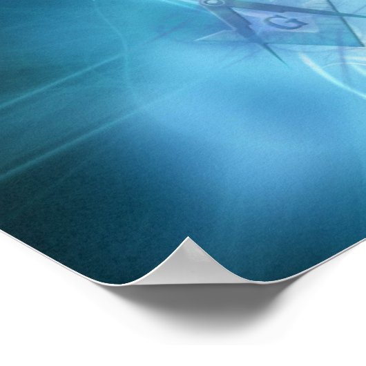 Freimaurer Poster (Ecke)