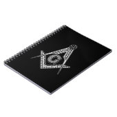 Freimaurer (Schwarzes) Notizblock (Linke Seite)