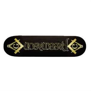Freimaurer-Symbol-Skateboard Skateboard