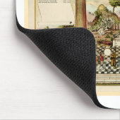 Freimaurer-symbolisches Freimaurerdiagramm Mousepad (Ecke)