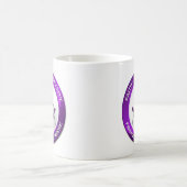 Freimaurer-Tasse Lila Kaffeetasse (Mittel)