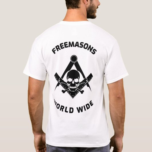 Freimaurer weltweit T-Shirt (Rückseite)