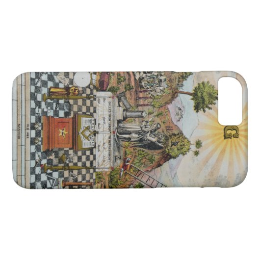 Freimaurerbilder II Case-Mate iPhone Hülle (Rückseite (Horizontal))