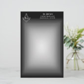 Freimaurerbriefpapier Briefpapier (Stehend Vorderseite)