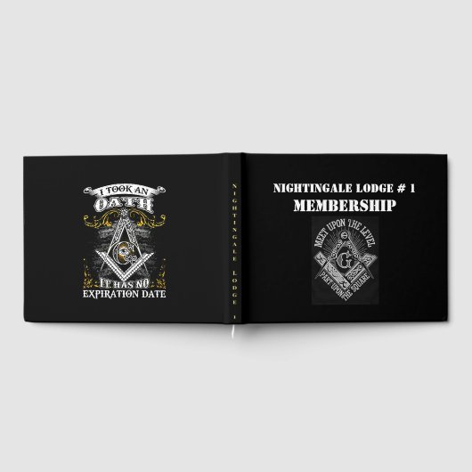 Freimaurerbuch Gästebuch (Voll)