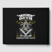 Freimaurerbuch Gästebuch (Rückseite)