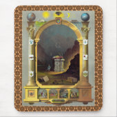 Freimaurerdiagramm 2 mousepad (Vorne)