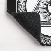 Freimaurerei Alle sehen Auge Masonic Symbol Mousepad (Ecke)