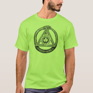 Freimaurerei Alle sehen Auge Masonische Symbol T-Shirt