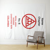 Freimaurerei der Royal Arch Wandteppich (Beispiel (Horizontal))