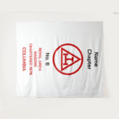 Freimaurerei der Royal Arch Wandteppich (Vorderseite (Horizontal))