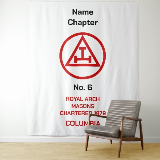 Freimaurerei der Royal Arch Wandteppich (Beispiel)