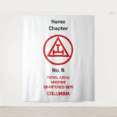 Freimaurerei der Royal Arch Wandteppich (Vorderseite)