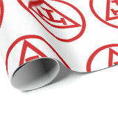 Freimaurerei des Königlichen Bogens Freemason Frei Geschenkpapier (Rolleneckpunkt)