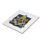 Freimaurerei-Emblem Fliese (Seite)