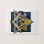 Freimaurerei-Emblem Puzzle (Horizontal)