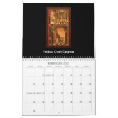 Freimaurerei-Gestell-Brett-Kalender Kalender (Feb 2027)
