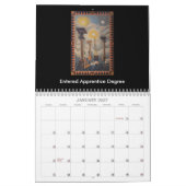 Freimaurerei-Gestell-Brett-Kalender Kalender (Jan 2027)