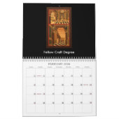 Freimaurerei-Gestell-Brett-Kalender Kalender (Feb 2026)