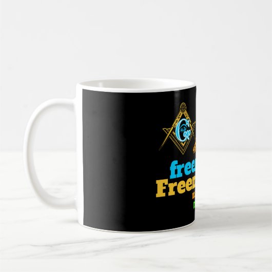 Freimaurerei Kaffeetasse (Links)