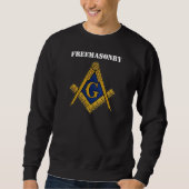 Freimaurerei Masonry Compass und Square Masonic Sweatshirt (Vorderseite)