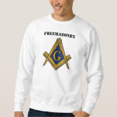 Freimaurerei Masonry Compass und Square Masonic Sweatshirt (Vorderseite)