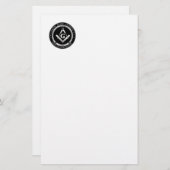 Freimaurerei Siegel Briefpapier (Vorne/Hinten)
