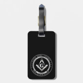 Freimaurerei Siegel Gepäckanhänger (Rückseite vertikal)