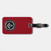 Freimaurerei Siegel Gepäckanhänger (Rückseite horizontal)