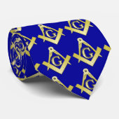 Freimaurerei-Symbol-Krawatte Krawatte (Gerollt)