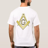 Freimaurerei-Symbol-T - Shirt (Rückseite)
