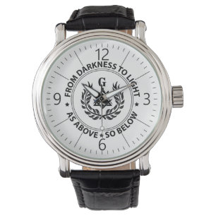 Freimaureremblem Armbanduhr