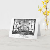 Freimaureremblem-Diagramm ab 1874 Karte (Gelbe Blume)