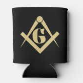 Freimaureremblem Dosenkühler (Rückseite)