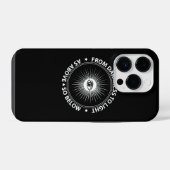 Freimaureremblem iPhone Hülle (Rückseite (Horizontal))