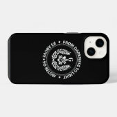 Freimaureremblem iPhone Hülle (Rückseite (Horizontal))