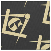 Freimaureremblem Stoff (Nahaufnahme)