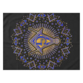 Freimaurerensymbol Platz und Kompasse Tischdecke (Vorderseite (Horizontal))