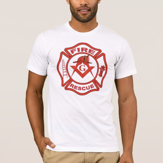 FREIMAURERfeuer-RETTUNG T-Shirt (Vorderseite)