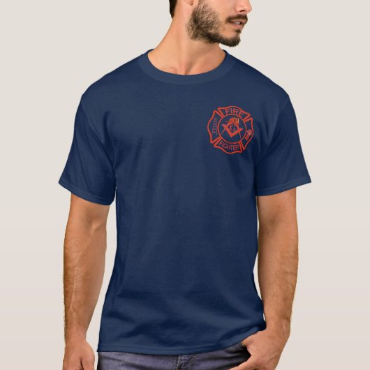 FREIMAURERfeuerwehrmann T-Shirt (Vorderseite)
